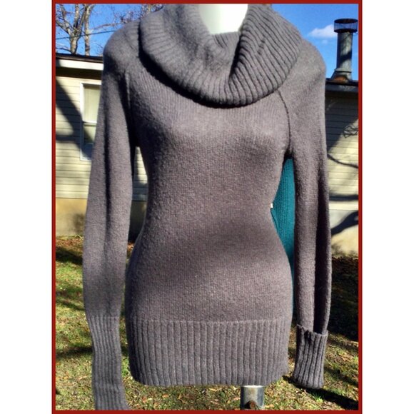 Cowl Neck Sweater, sz S - Picture 7 of 7